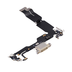 Replacement For iPhone 15 Plus Charging Port Flex Cable-Yellow