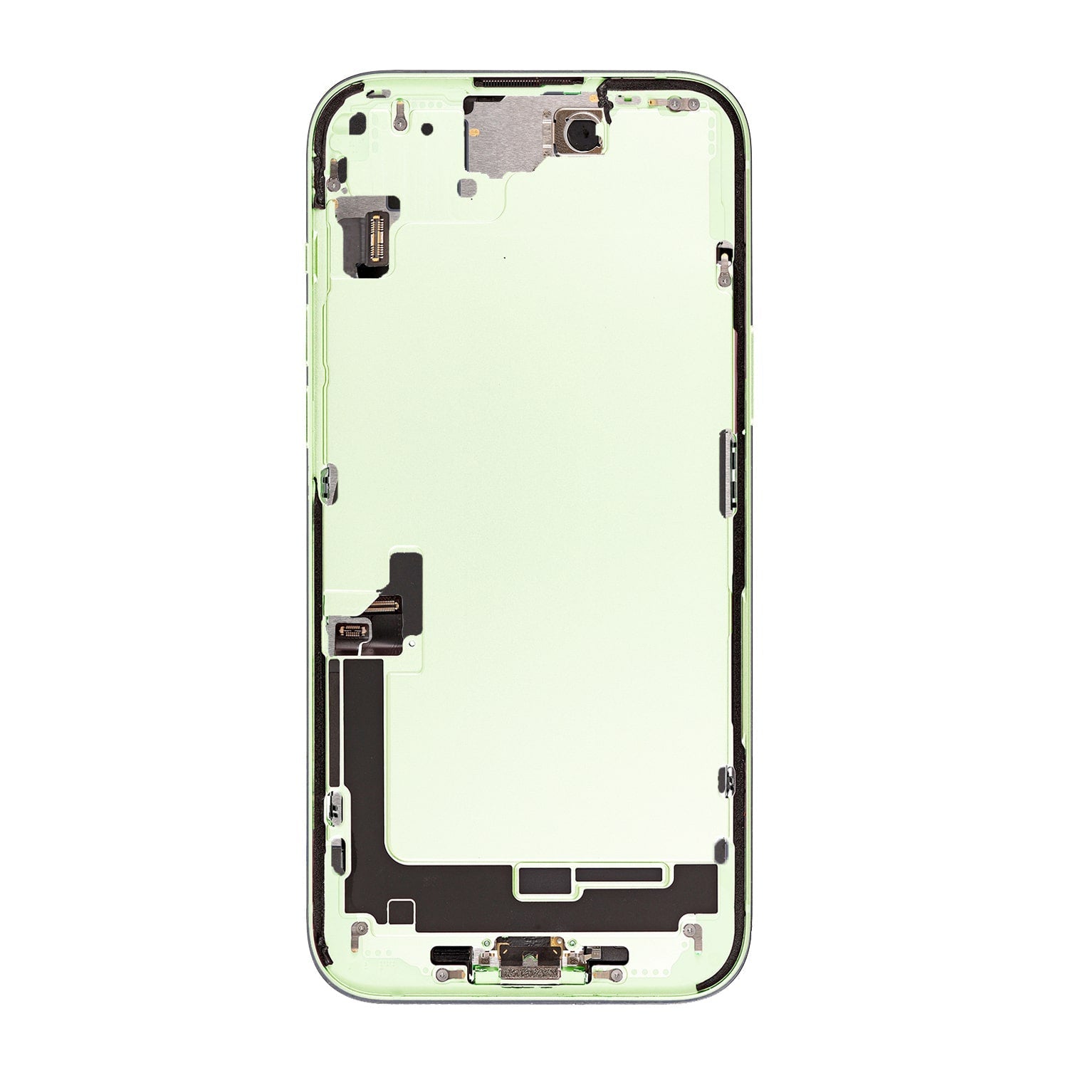 Replacement For iPhone 15 Plus Mid-Housing Frame Assembly-Green