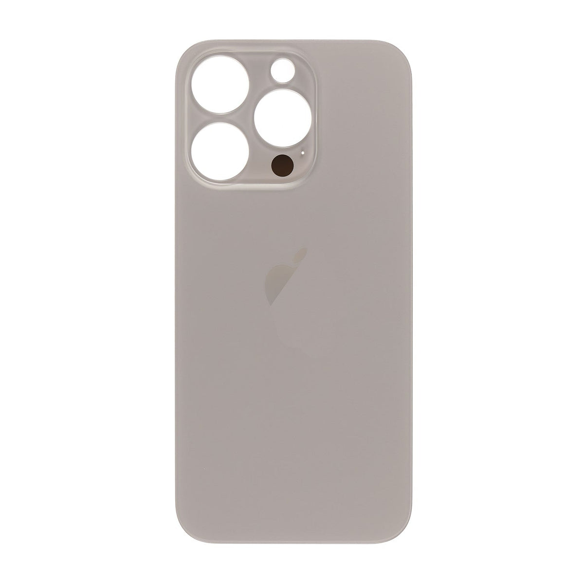 Replacement For iPhone 15 Pro Back Cover Glass-Natural Titanium