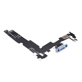 Replacement for iPhone 14 Plus USB Charging Flex Cable - Blue