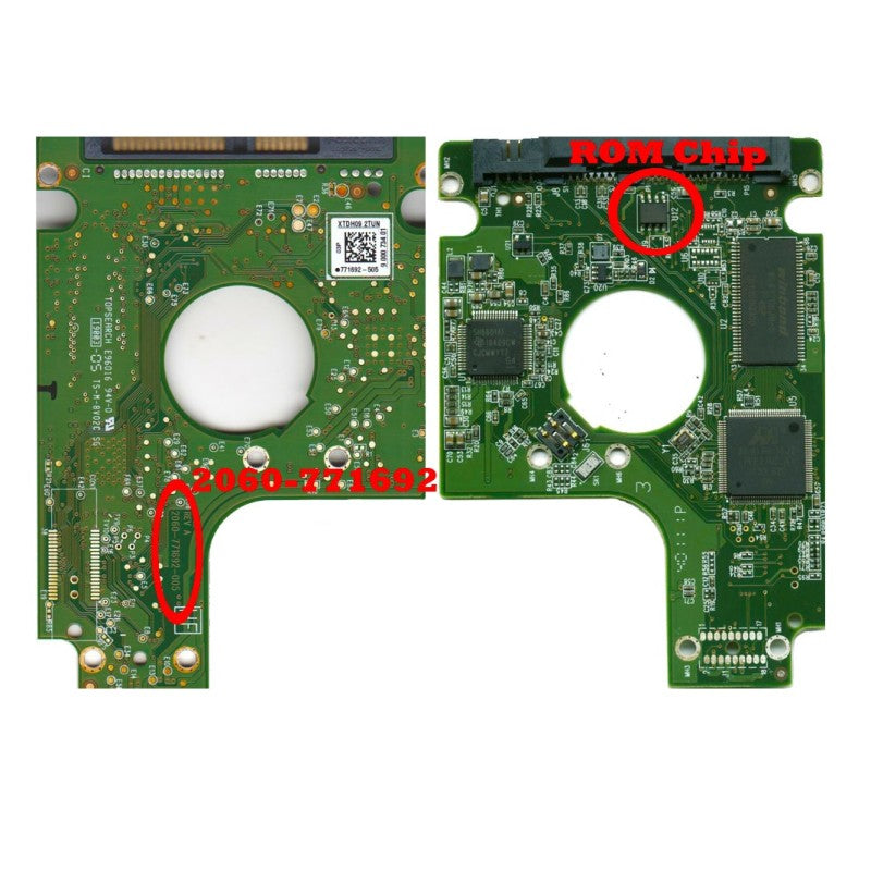 PCB Circuit Board 2060-771692-001 002 004 005 006 REV FOR WD Western Digital Hard Disk Drive