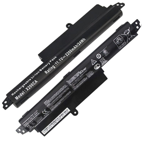 Asus A31N1302 Battery for ASUS VivoBook X200M X200CA X200MA F200CA K200MA R202CA 11.6" K200MA-DS01T A31LMH2 A31LM2H A31LM9H X200CA-R1 1566-6868 200CA-CT161H 0B110-00240100E 0B110-00240000M Series Laptop's.