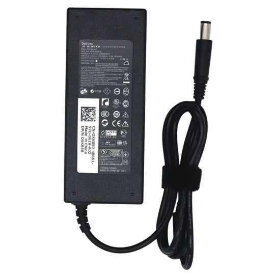 Dell 90w Original Charger 19.5VDC-4.62A TYPE 9RCDC K8WXN MV2MM TK3DM