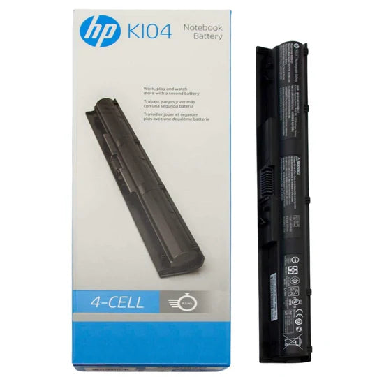 Original HP KI04 noteebok battery For HP Pavilion 15-AB032TX, 15-AB027TX, 15-AB028TX, 15-AB series laptops 4 CELL