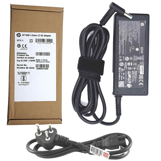 HP Original 65W 4.5mm Pin Laptop Charger Adapter for ProBook 430 G3 P4N83EA