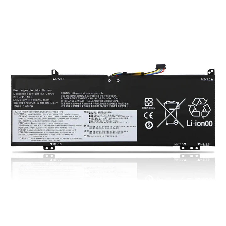 lenovo L17M4PB0 L17M4PB2 Battery For Lenovo Flex 6-14IKB 14ARR IdeaPad 530S-14ARR 530S-14IKB 530S-15IKB XiaoXin Air 14IKBR 14IWL 15IKBR 15ARR 15IWL L17C4PB2 5B10Q16066 5B10Q16067 5B10Q22883 Series laptop's