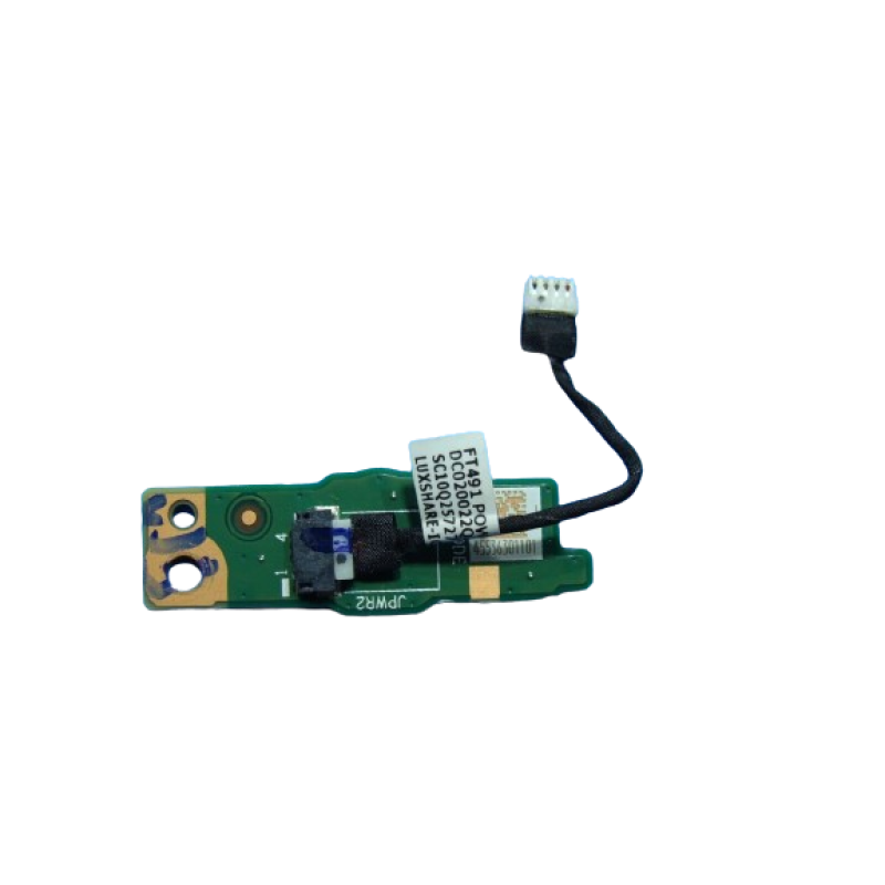 Power Button Board For Lenovo Thinkpad X390 X395 T490S T495S ET491 Laptop with Cable NS-B891 01YN272