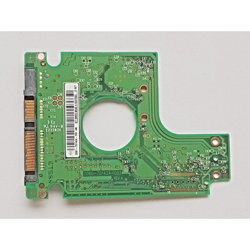 PCB Circuit Board 2060-701424-003 REV A FOR WD Western Digital Hard Disk Drive