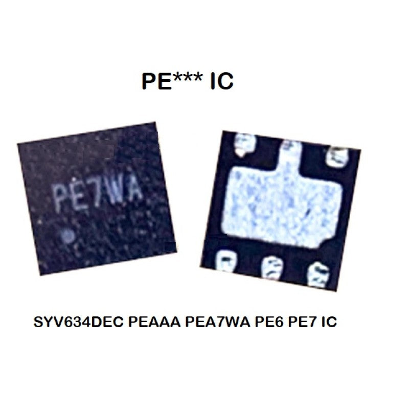 SYV634DEC SYV634 PEAAA PEA7WA PE6 PE7 IC ( PE*** IC )