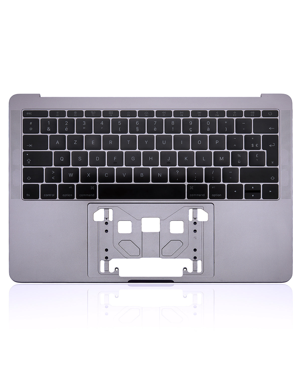 SPACE GRAY TOP CASE WITH FRENCH ENGLISH KEYBOARD FOR MACBOOK PRO 13" A1708 (LATE 2016-MID 2017)