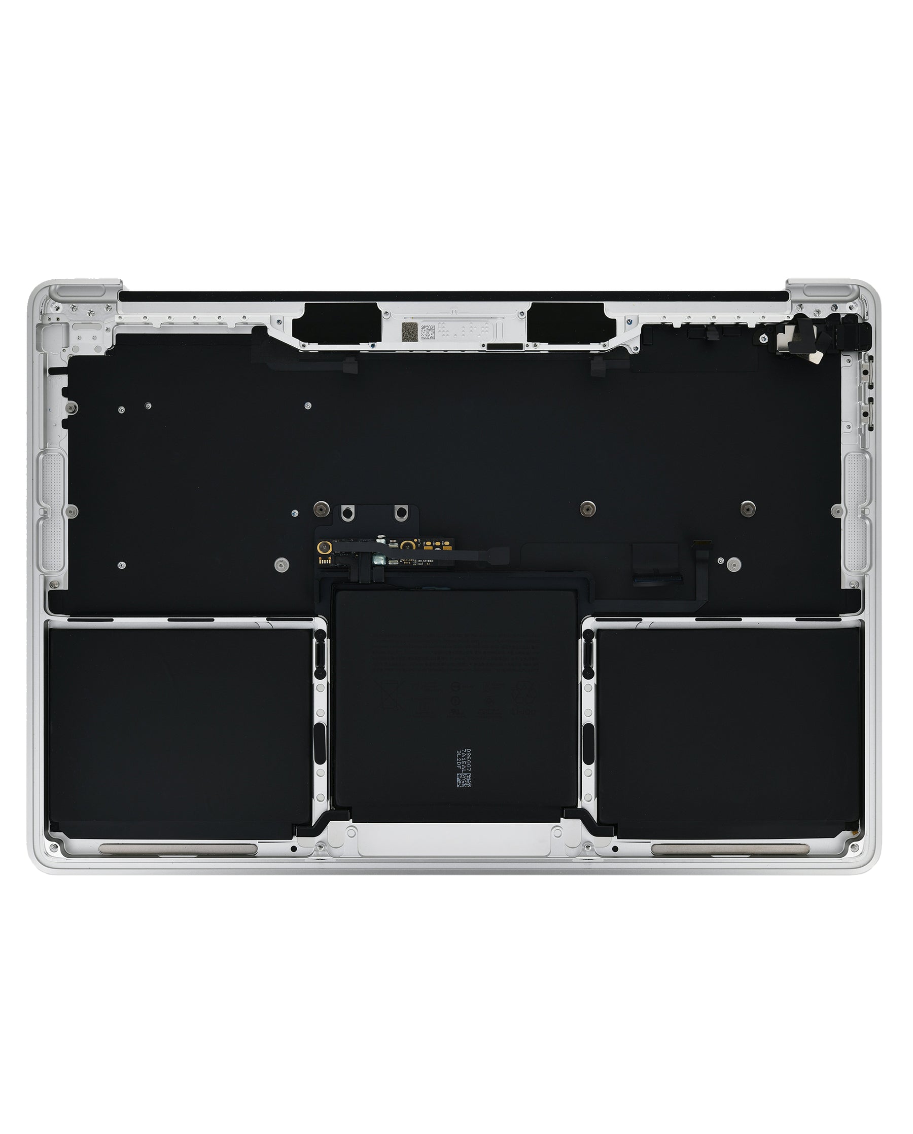 SILVER TOP CASE ASSEMBLY WITH KEYBOARD AND BATTERY FOR MACBOOK PRO 13