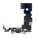 BLACK CHARGING CONNECTOR ASSEMBLY  FOR IPHONE 8