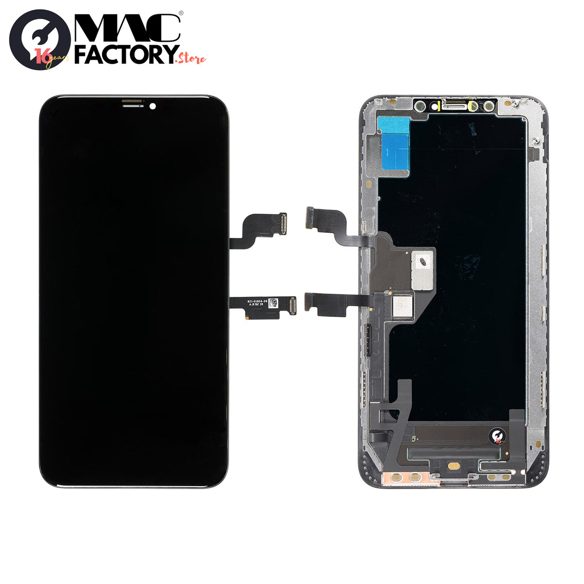 BLACK OLED SCREEN DIGITIZER ASSEMBLY FOR IPHONE XS MAX