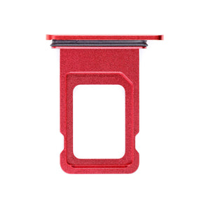 RED SINGLE SIM CARD TRAY FOR IPHONE XR