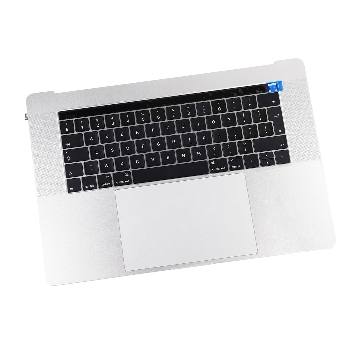 TOP CASE WITH BRITISH ENGLISH KEYBOARD FOR MACBOOK PRO 15" TOUCH A1707 (LATE 2016-MID 2017) - SILVER