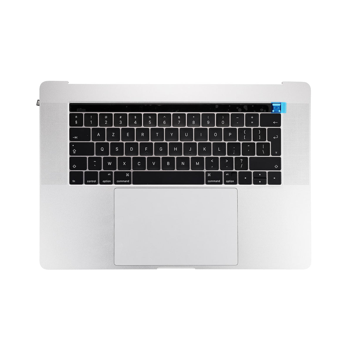 TOP CASE WITH BRITISH ENGLISH KEYBOARD FOR MACBOOK PRO 15" TOUCH A1707 (LATE 2016-MID 2017) - SILVER