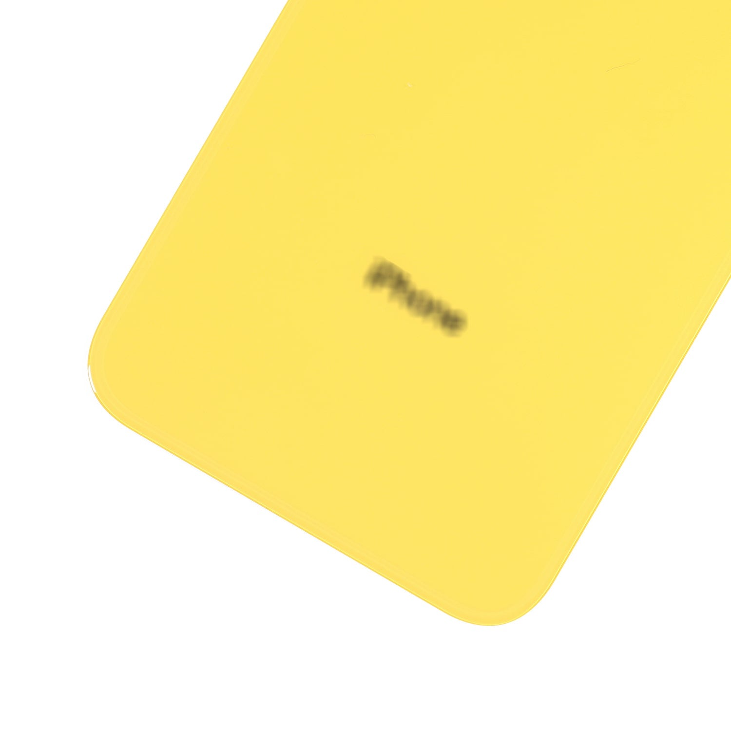 YELLOW BACK COVER GLASS FOR IPHONE XR