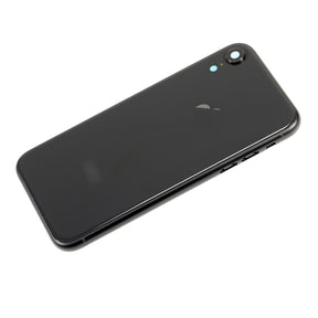 BLACK ORIGINAL REAR HOUSING WITH FRAME FOR IPHONE XR