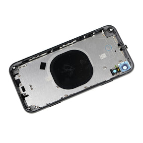 BLACK ORIGINAL REAR HOUSING WITH FRAME FOR IPHONE XR