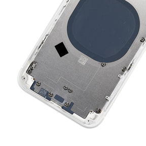 WHITE ORIGINAL REAR HOUSING WITH FRAME FOR IPHONE XR