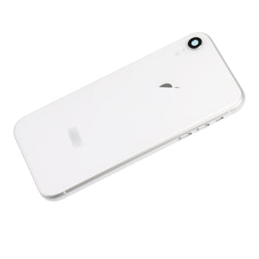 WHITE ORIGINAL REAR HOUSING WITH FRAME FOR IPHONE XR