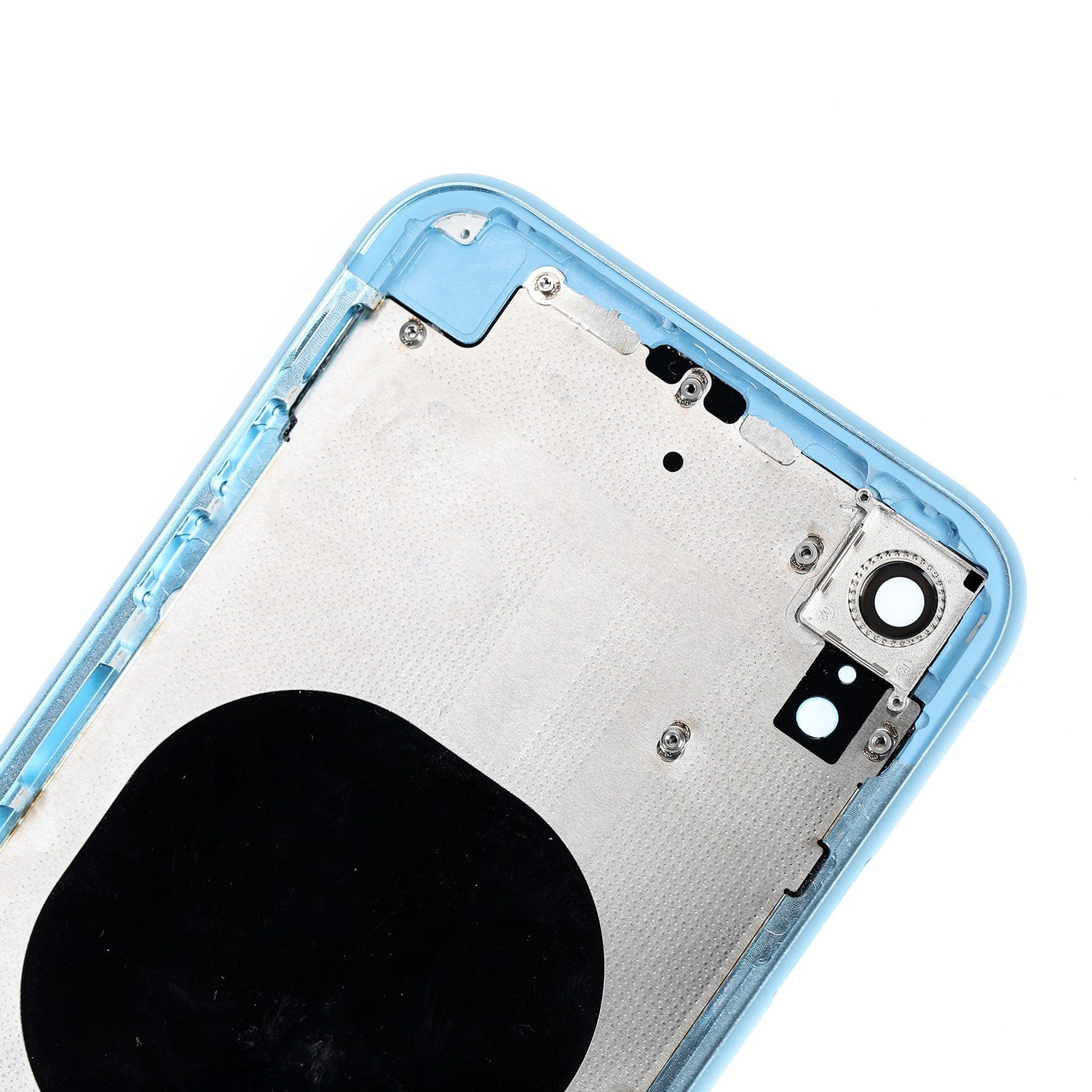 BLUE ORIGINAL REAR HOUSING WITH FRAME FOR IPHONE XR