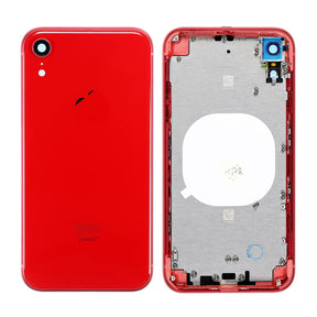 RED ORIGINAL REAR HOUSING WITH FRAME FOR IPHONE XR