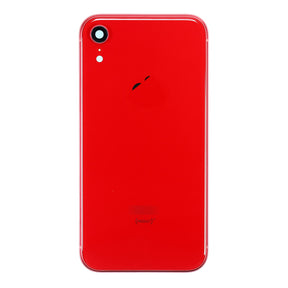 RED ORIGINAL REAR HOUSING WITH FRAME FOR IPHONE XR