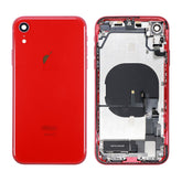 RED ORIGINAL BACK COVER FULL ASSEMBLY FOR IPHONE XR