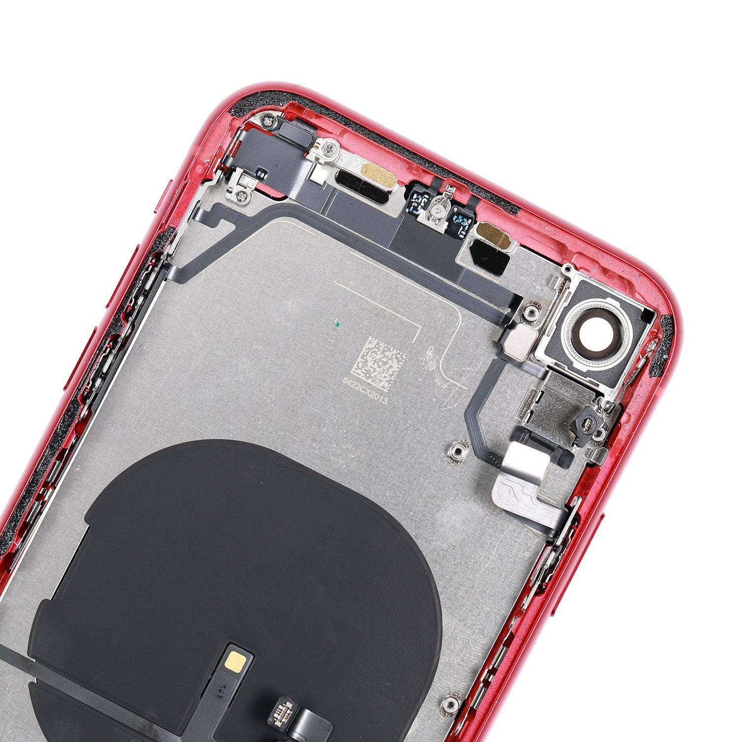 RED ORIGINAL BACK COVER FULL ASSEMBLY FOR IPHONE XR