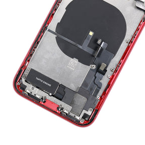 RED ORIGINAL BACK COVER FULL ASSEMBLY FOR IPHONE XR