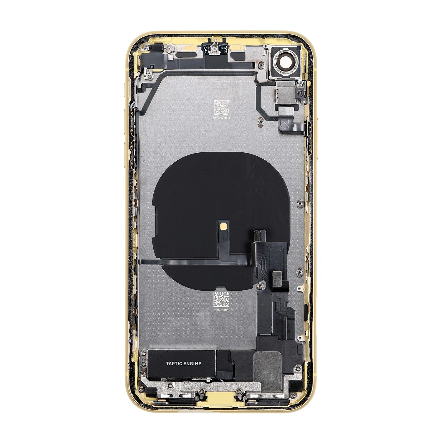 YELLOW ORIGINAL BACK COVER FULL ASSEMBLY FOR IPHONE XR