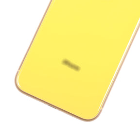 YELLOW ORIGINAL BACK COVER FULL ASSEMBLY FOR IPHONE XR