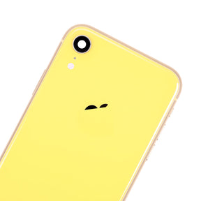 YELLOW ORIGINAL BACK COVER FULL ASSEMBLY FOR IPHONE XR