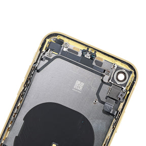 YELLOW ORIGINAL BACK COVER FULL ASSEMBLY FOR IPHONE XR