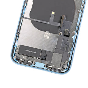 BLUE ORIGINAL BACK COVER FULL ASSEMBLY FOR IPHONE XR