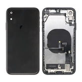 BLACK ORIGINAL BACK COVER FULL ASSEMBLY FOR IPHONE XR