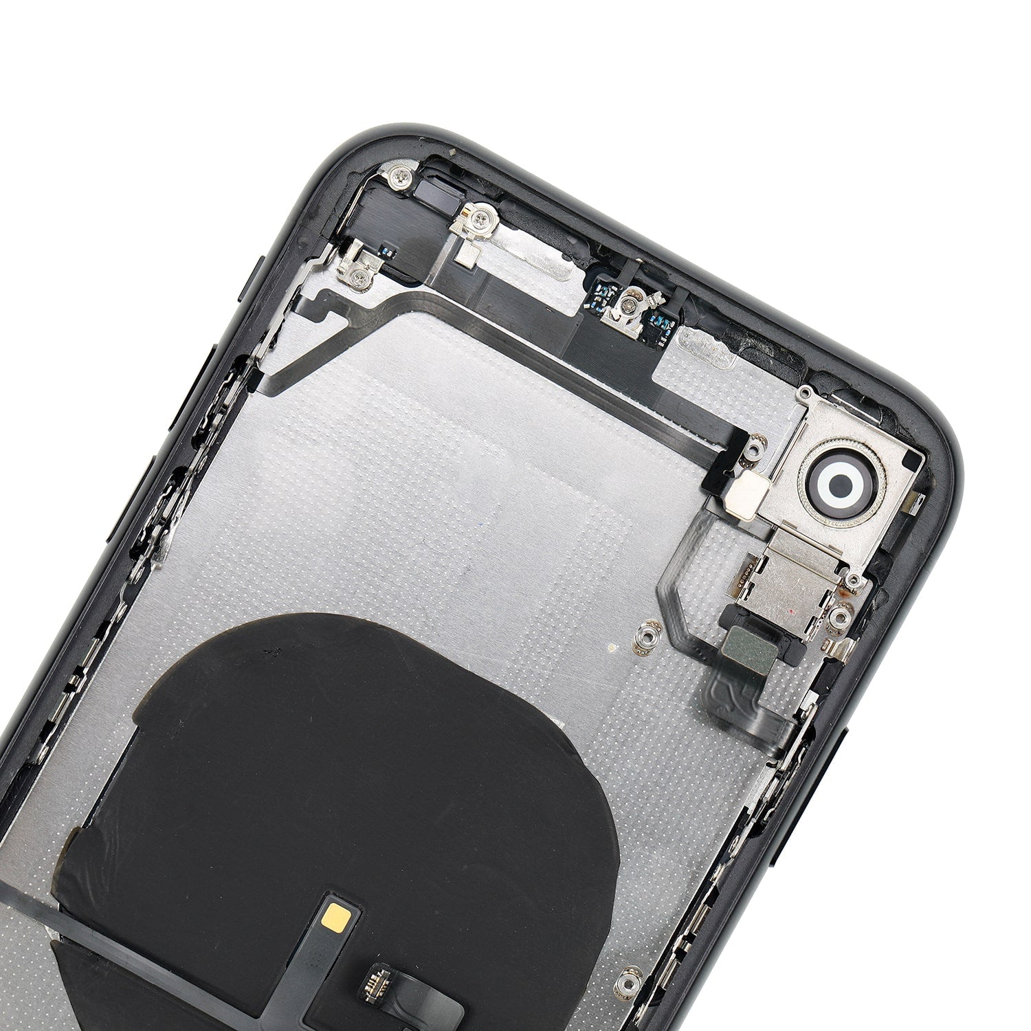 BLACK ORIGINAL BACK COVER FULL ASSEMBLY FOR IPHONE XR