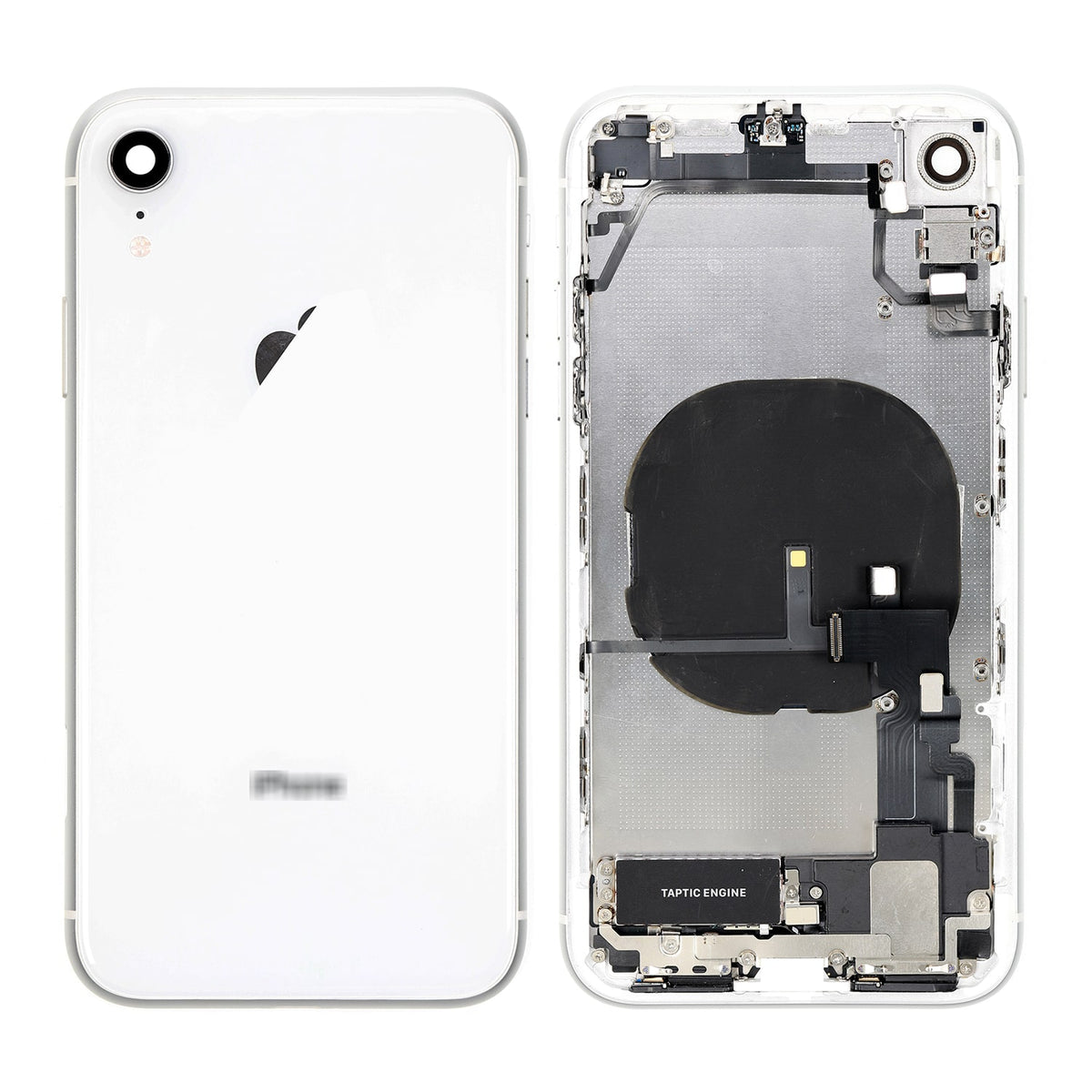 WHITE ORIGINAL BACK COVER FULL ASSEMBLY FOR IPHONE XR