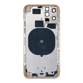 REAR HOUSING WITH FRAME - GOLD FOR IPHONE 11 PRO