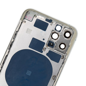 REAR HOUSING WITH FRAME - SILVER FOR IPHONE 11 PRO