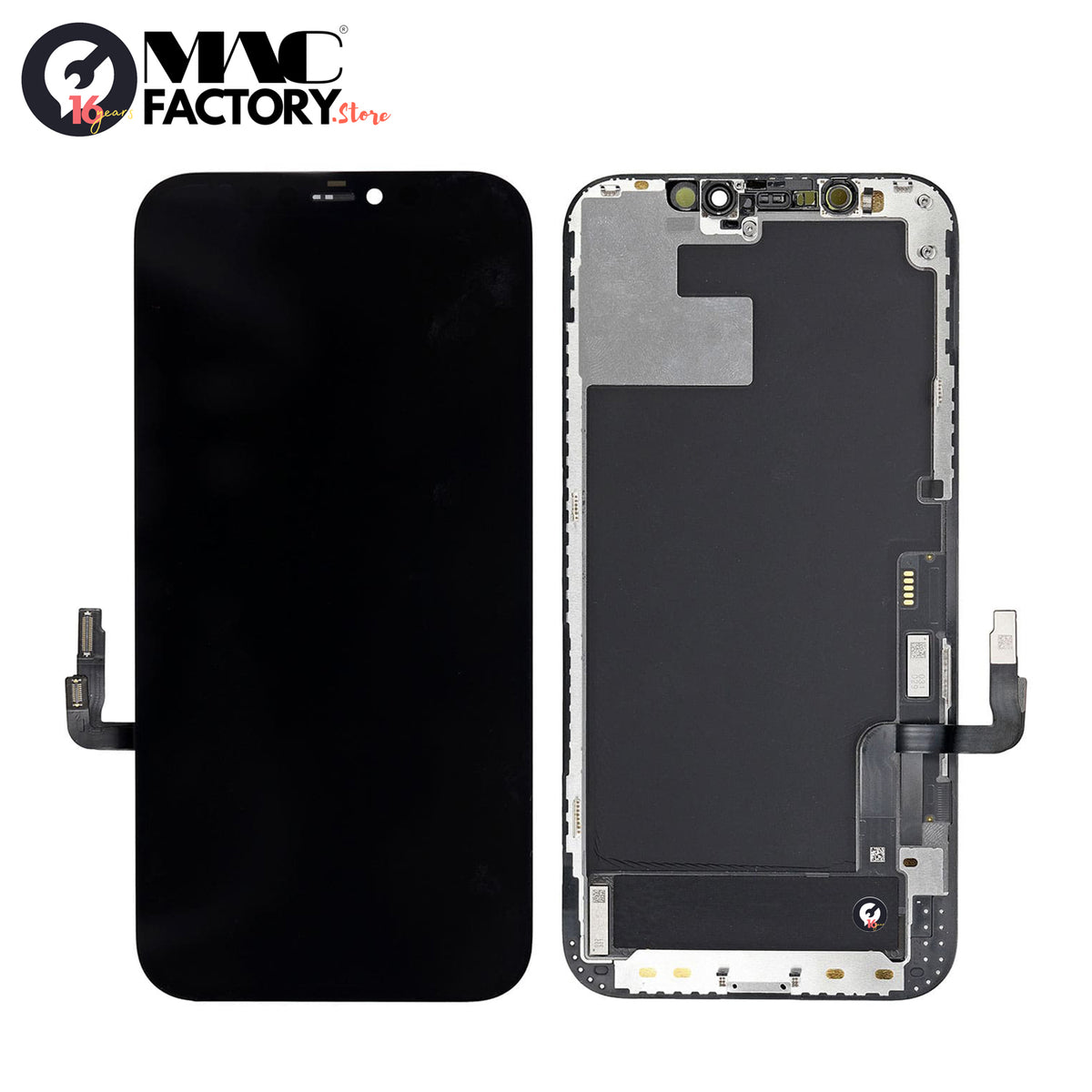 OLED SCREEN DIGITIZER ASSEMBLY FOR IPHONE 12/12 PRO- BLACK