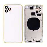 REAR HOUSING WITH FRAME - SILVER FOR IPHONE 11 PRO MAX