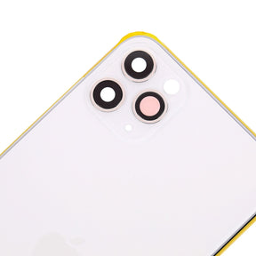 REAR HOUSING WITH FRAME - SILVER FOR IPHONE 11 PRO MAX