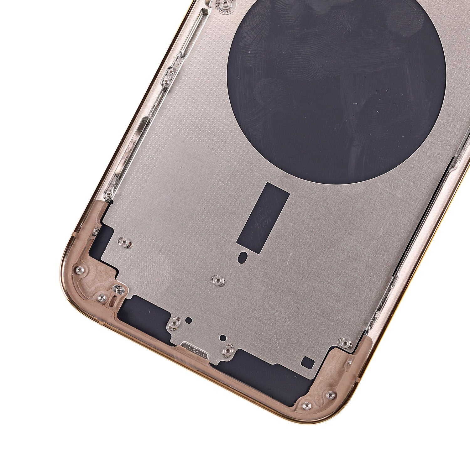 GOLD REAR HOUSING WITH FRAME FOR IPHONE 12 PRO MAX