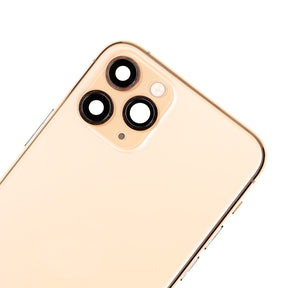 BACK COVER FULL ASSEMBLY - GOLD FOR IPHONE 11 PRO