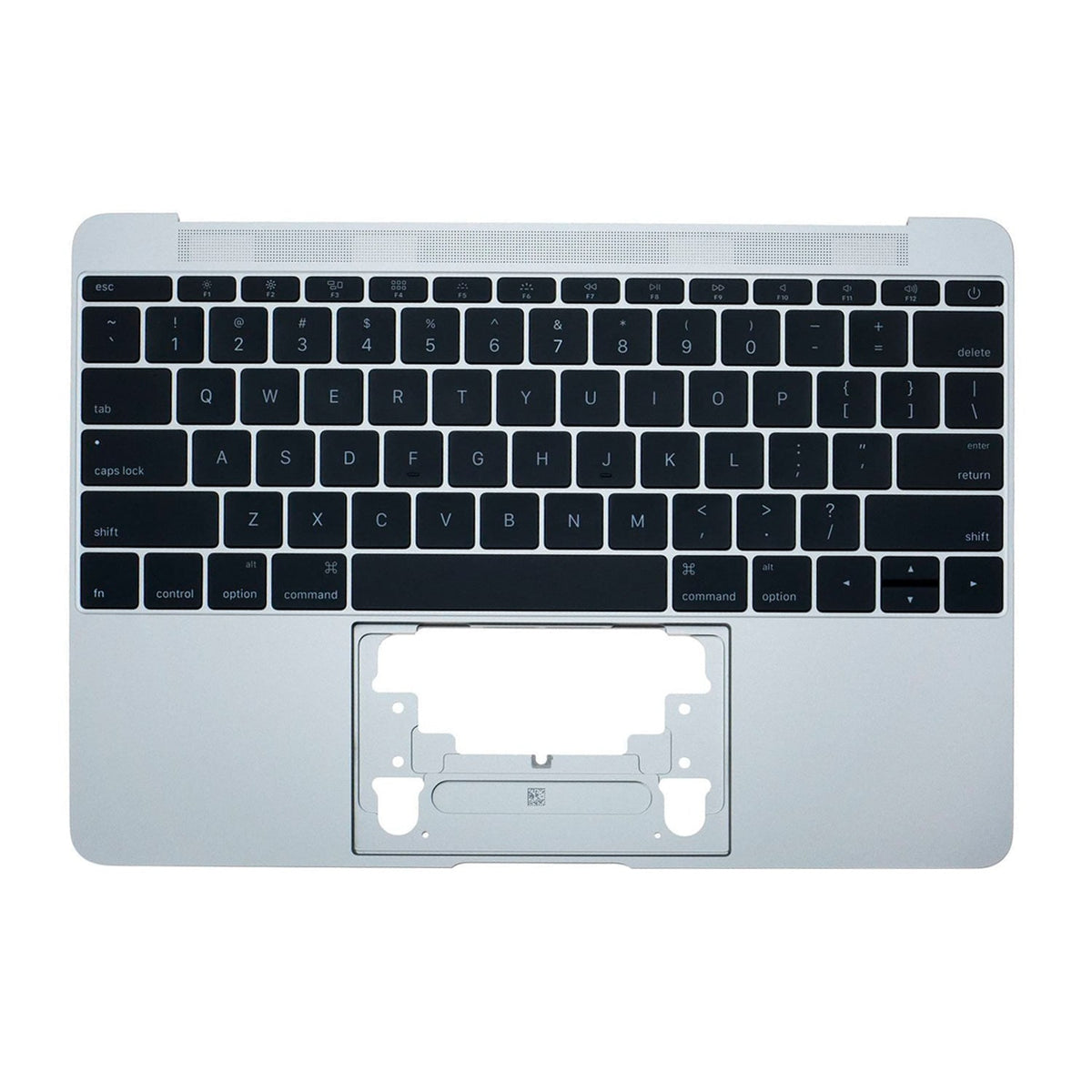 SILVER UPPER CASE WITH KEYBOARD FOR MACBOOK RETINA 12" A1534 (EARLY 2016 - MID 2017)