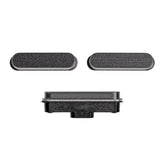 SIDE BUTTON SET FOR IPAD PRO 12.9 4TH  (3PCS/SET) - GRAY