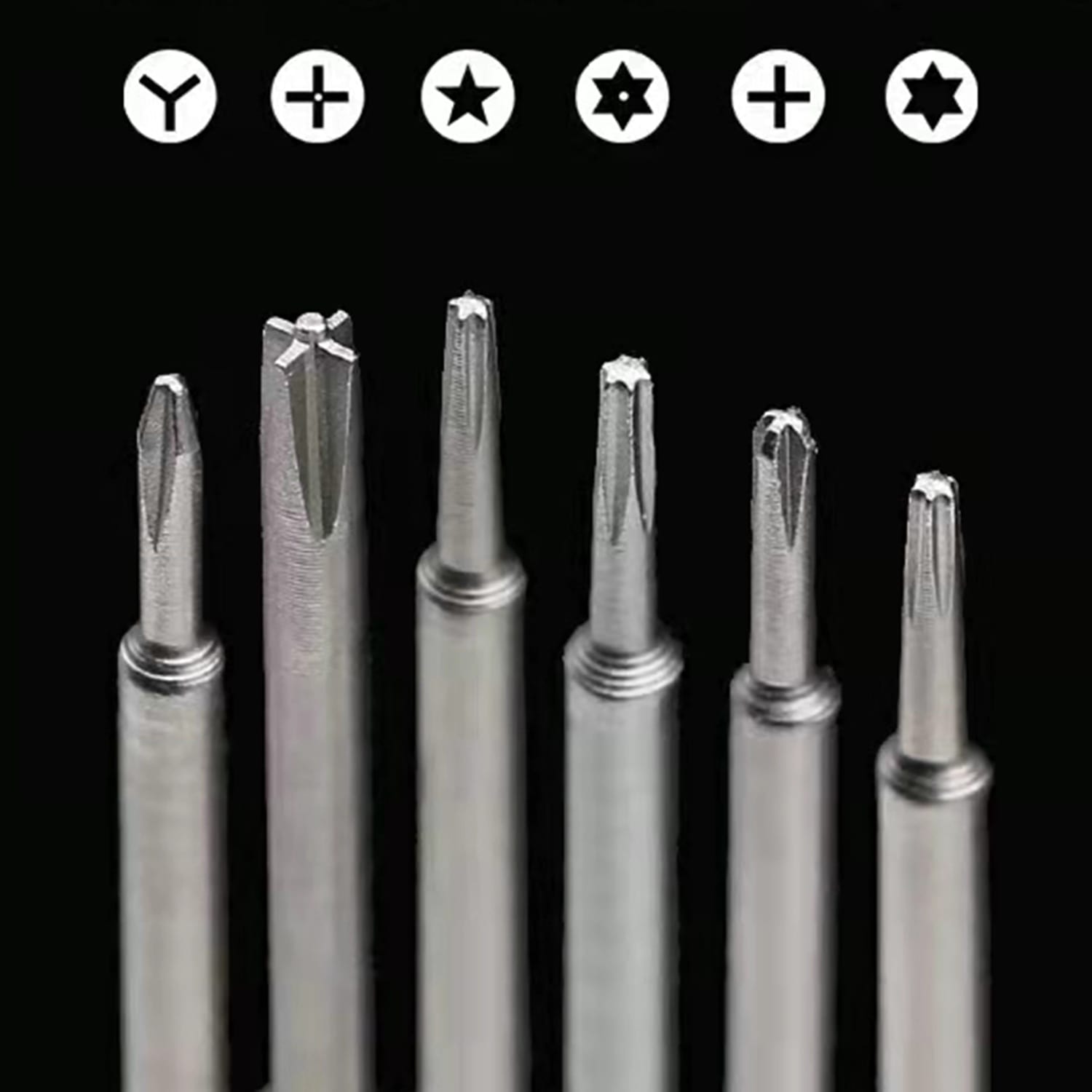 MIJING PHANTOM 3D PRECISION SCREWDRIVER SET (6PCS/SET) FOR PHONE REPAIR