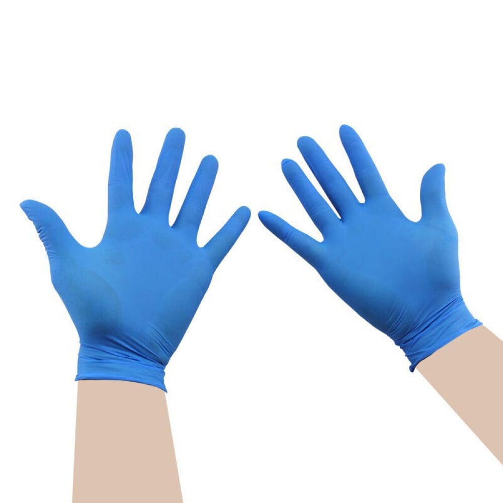 AMMEX BLUE DISPOSABLE NITRILE GLOVES 50PCS/100PCS/BOX